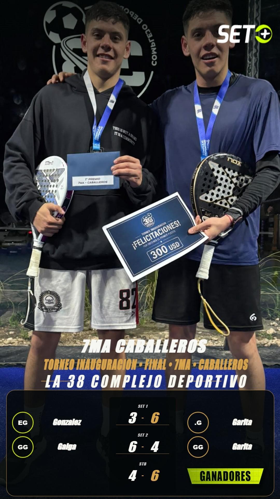 Historia de La 38 Complejo Deportivo
